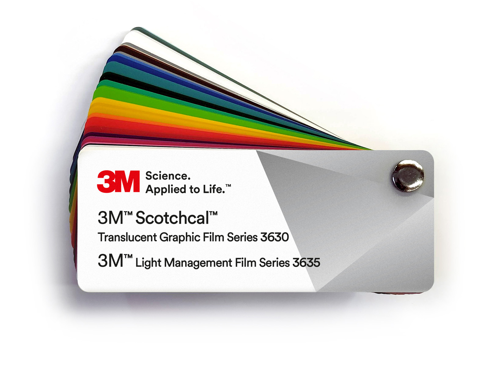 3M Scotchcal Translucent Serie 3630 & 3635  Mazzetta Colori 2023